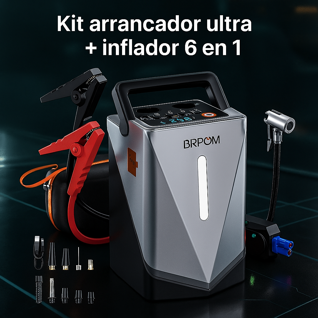 Kit arrancador ultra 6 en 1 + Envío gratis + Garantía